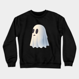 Cute sad ghost Crewneck Sweatshirt